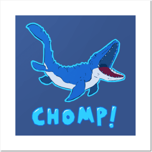 Chomp! Mosasaurus Posters and Art